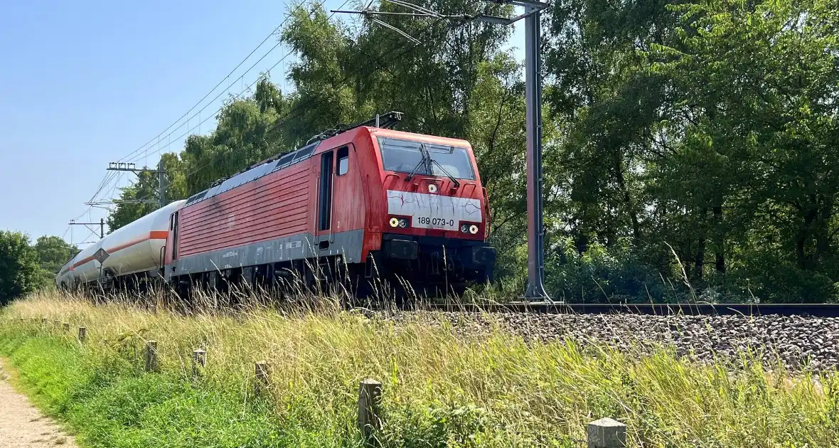 Treinverkeer stil door brand - Foto 2