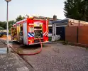 Brand in compostbak snel onder controle