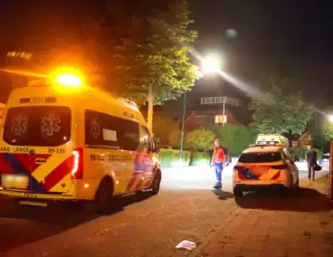 Traumahelikopter assisteert bij medisch incident