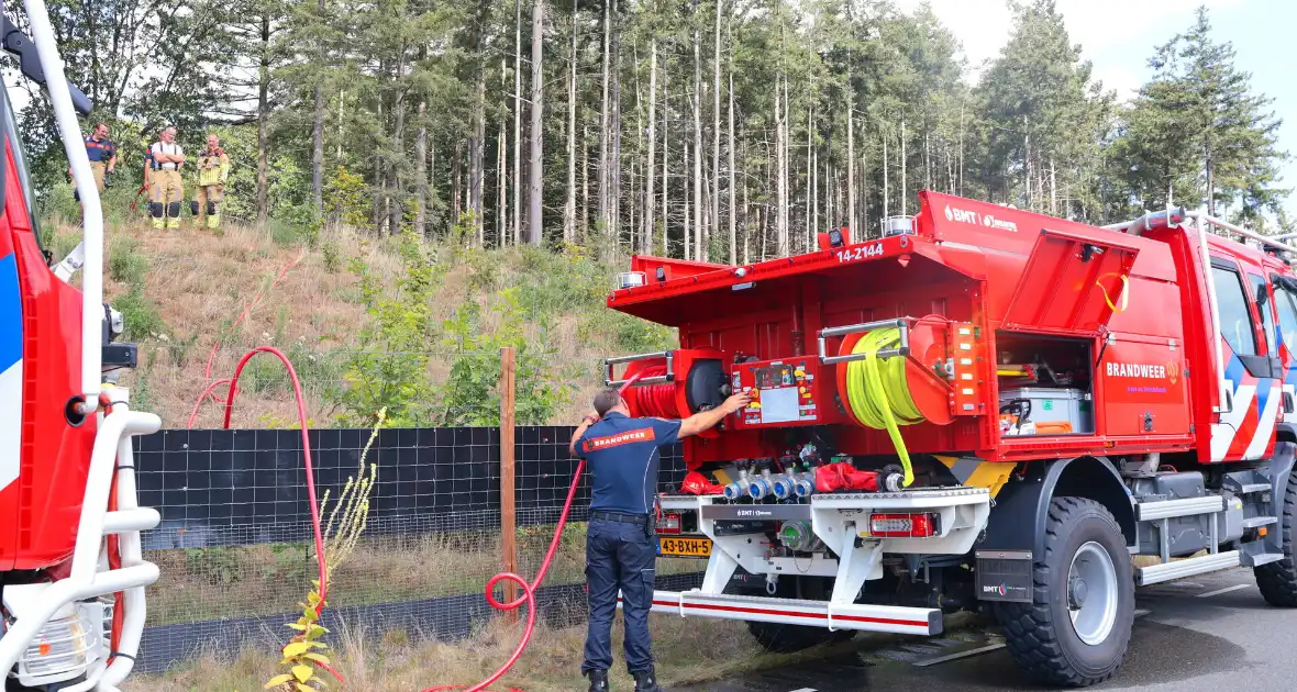 heidebrand snel onder controle na melding - Foto 12