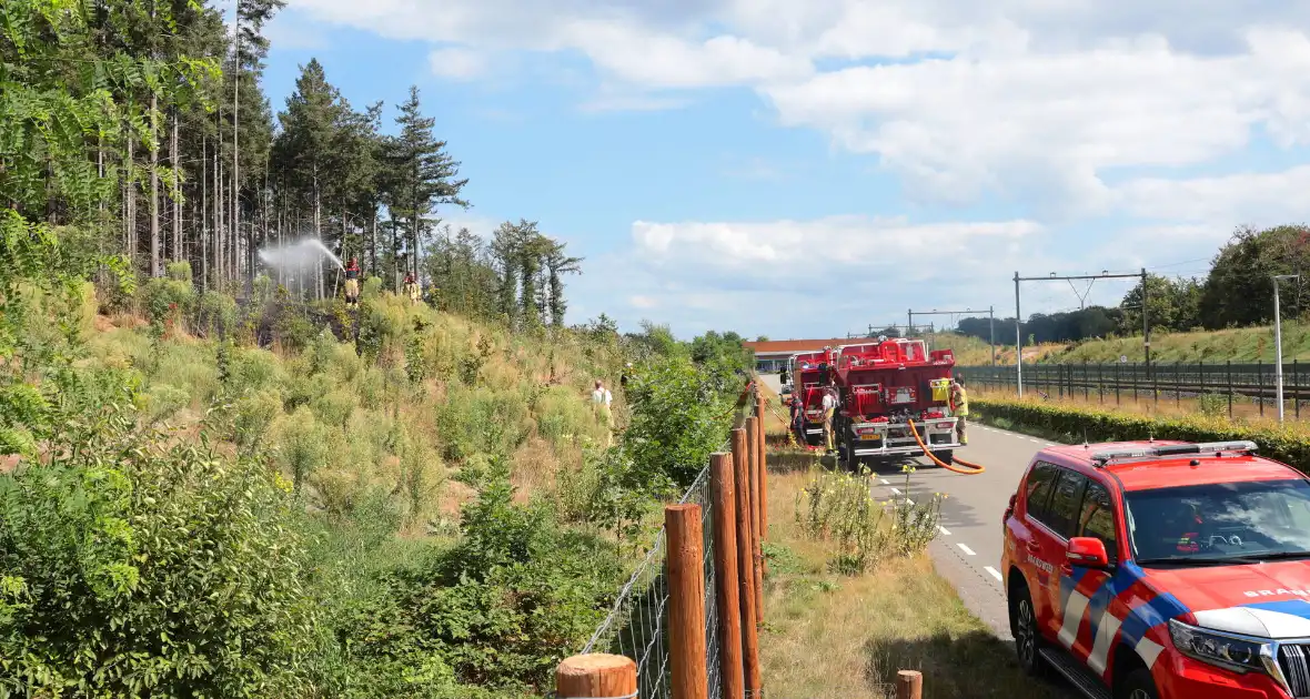 heidebrand snel onder controle na melding - Foto 8