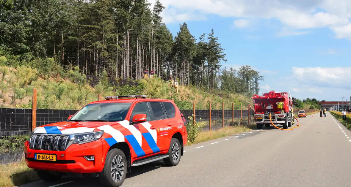 heidebrand snel onder controle na melding - Foto 9