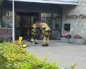 Urgente brandweerinzet met autoladder