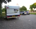 Caravan na tweede poging brandstichting verwijderd