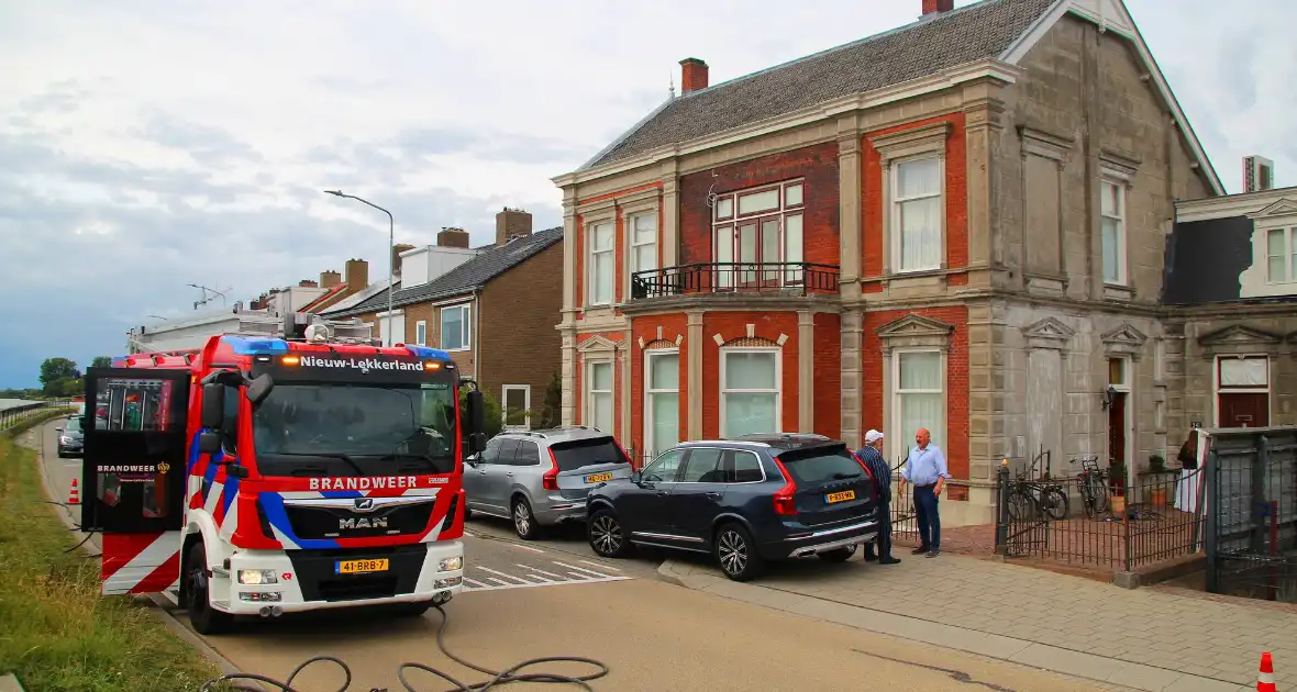 Brandweer voorkomt verdere schade bij keukenbrand