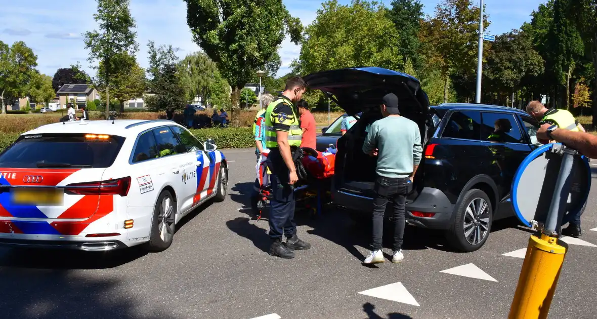 Ongeval met gewonde door botsing - Foto 9