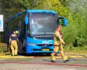 Brand in touringcar leidt tot snelle inzet
