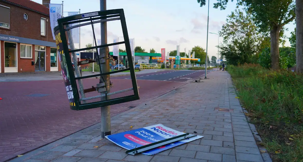 Automobilist rijdt door na crash - Foto 3