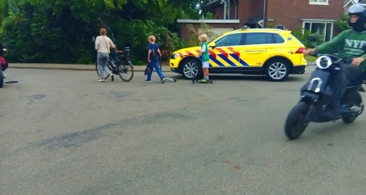 Ongeval tussen quad en step - Foto 1