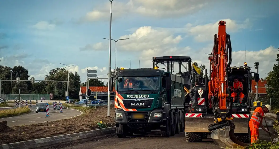 Omleiding door wegwerkzaamheden zorgt voor ongeval - Foto 1