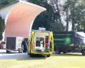 Gewonde bij incident tijdens festivalopbouw