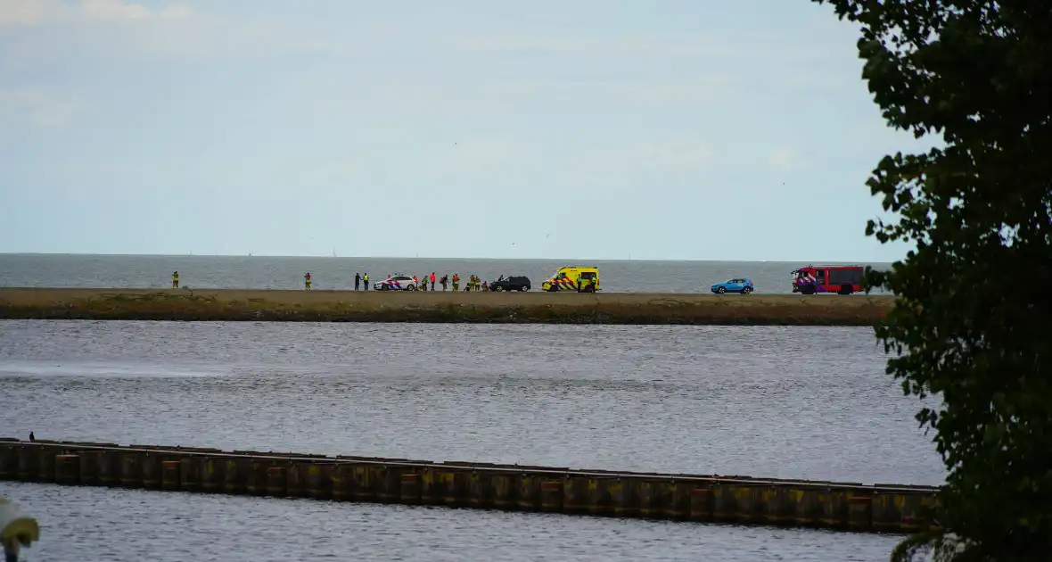 Reddingsdiensten in grootschalige inzet