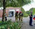 Brand in aula begraafplaats geblust