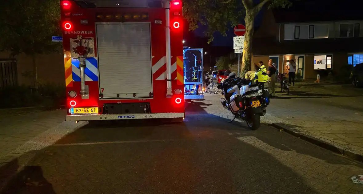 Brandweer redt kind na fietsongeluk