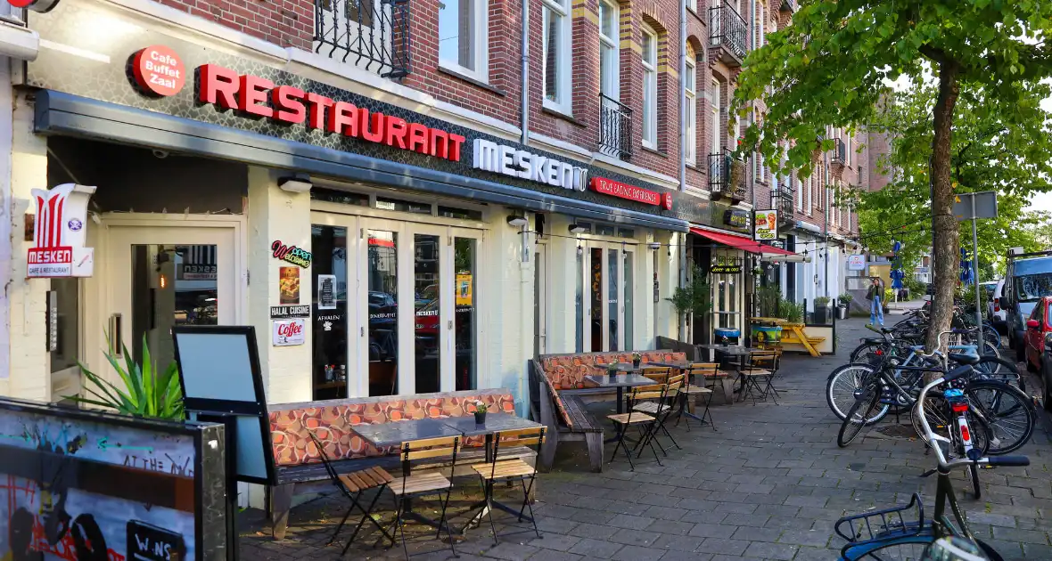 Schade door explosie bij restaurant