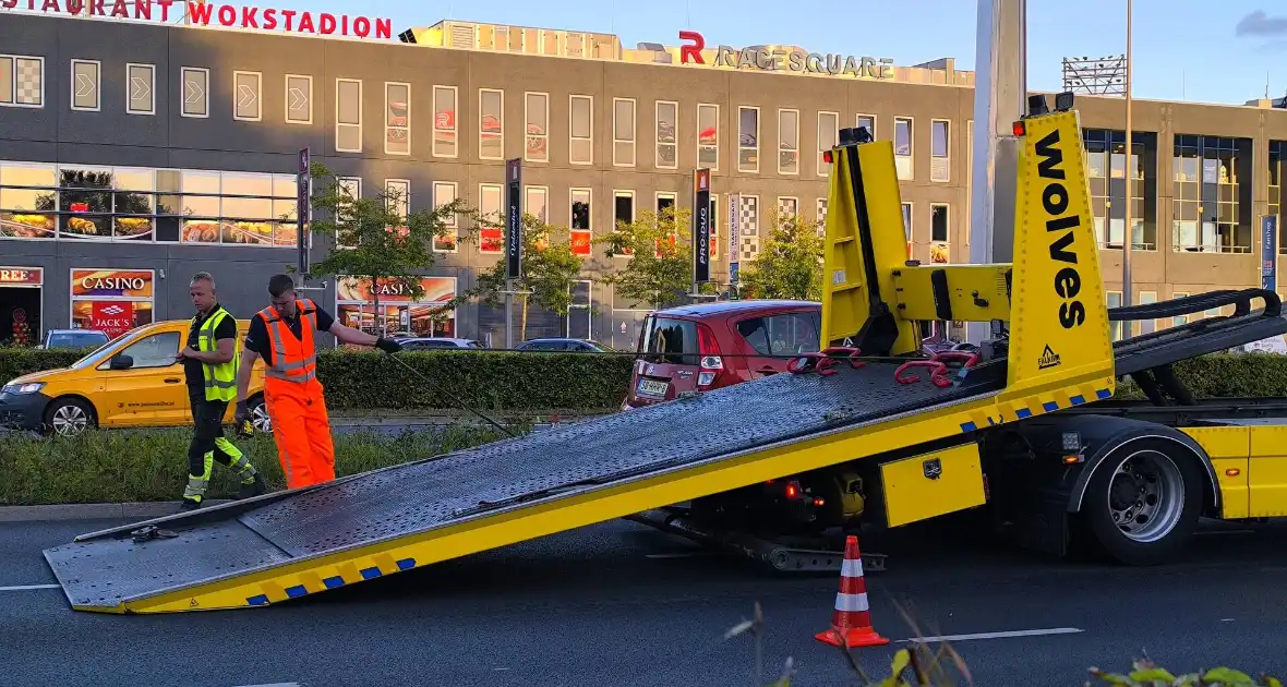 Botsing tegen paal in middenberm - Foto 3