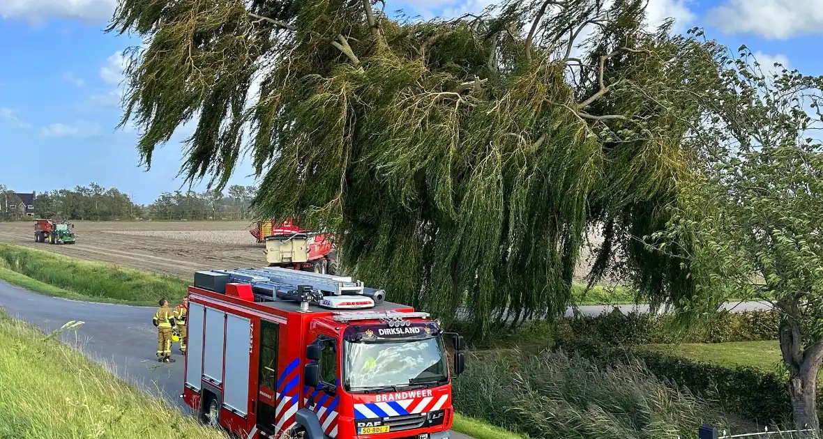 Brandweer ingezet bij gevaarlijke situatie - Foto 1