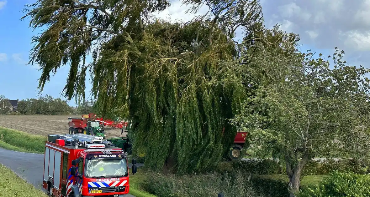 Brandweer ingezet bij gevaarlijke situatie - Foto 2