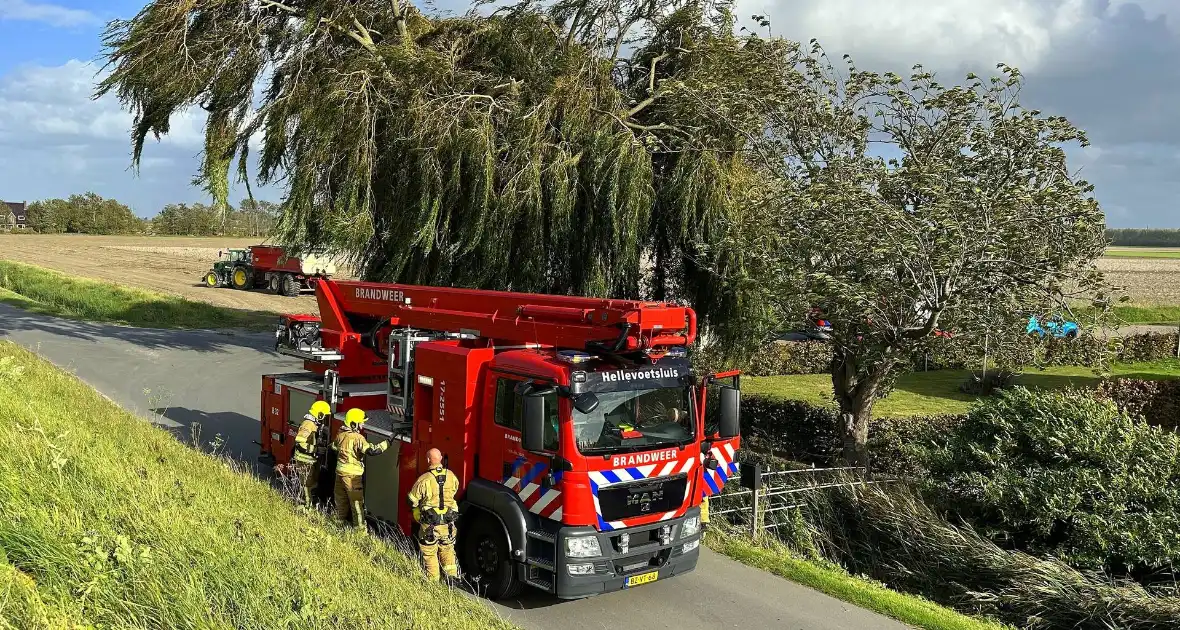 Brandweer ingezet bij gevaarlijke situatie - Foto 4