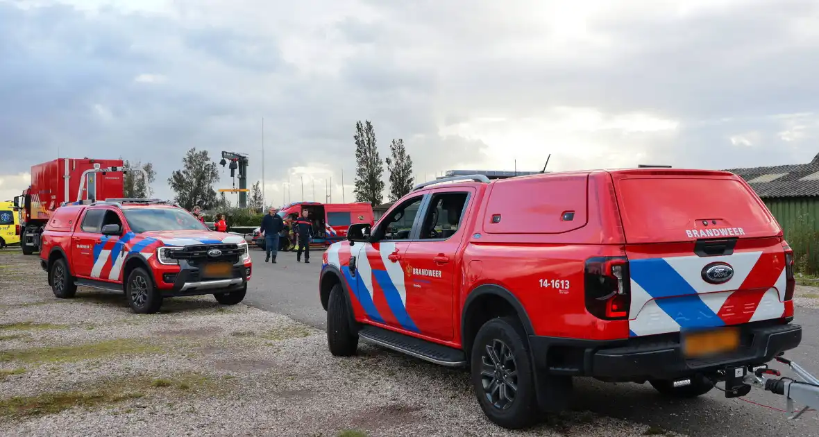 Grootschalige zoekactie op water naar persoon