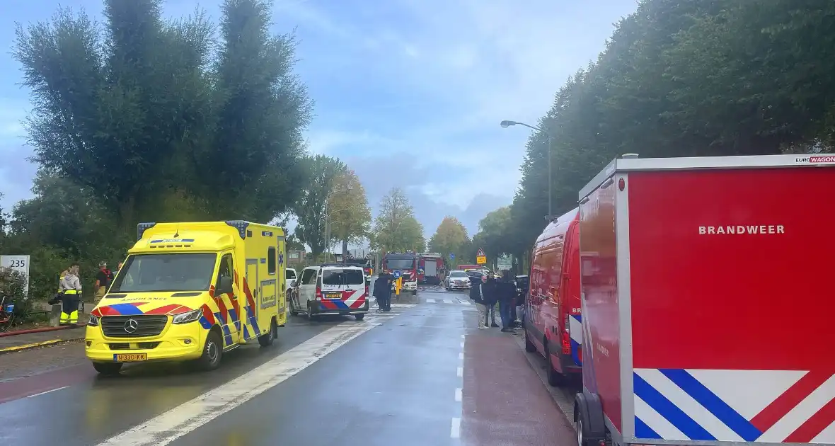Brand op vierde etage van flatgebouw - Foto 2