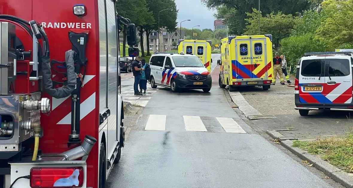 Brand op vierde etage van flatgebouw - Foto 6