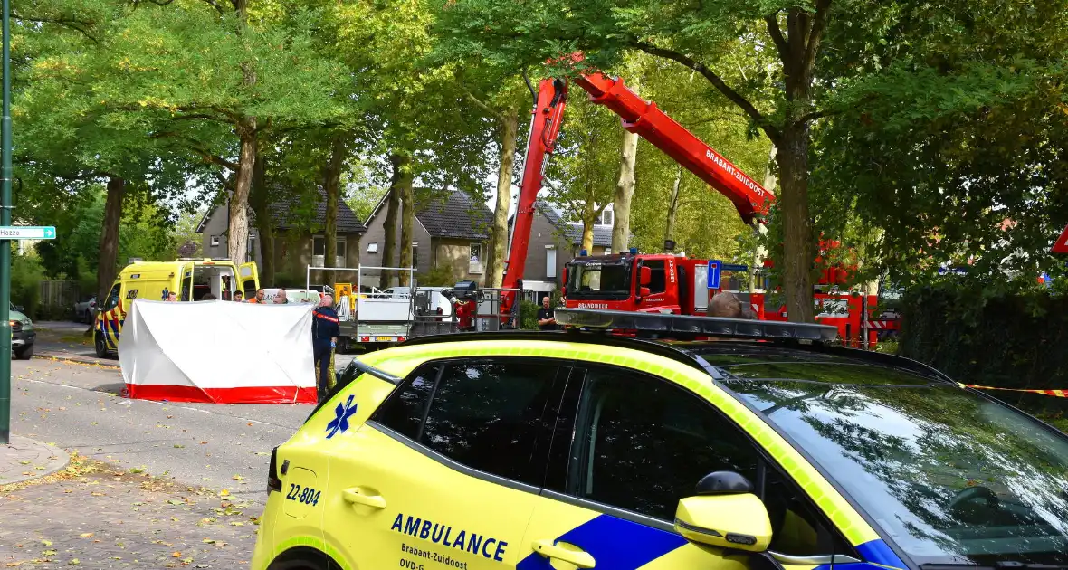 Bekneld bij snoeiwerkzaamheden