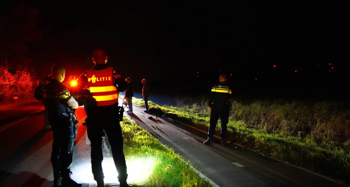 Ongeval tussen fietser en fatbiker