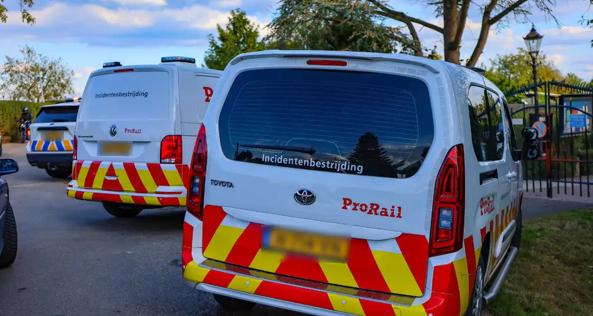 Brand in trein leidt tot verstoring van treinverkeer - Foto 1