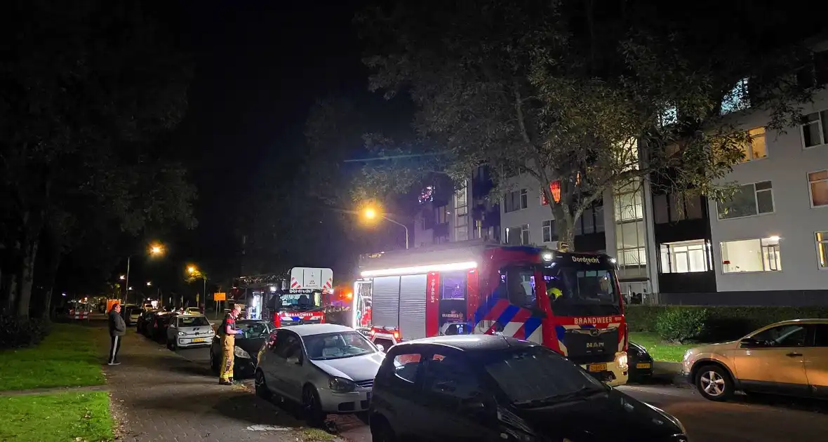 Brand in kelder van flatgebouw - Foto 2