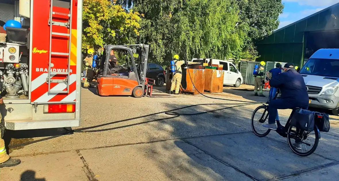 Brand in agrarische schuur - Foto 3