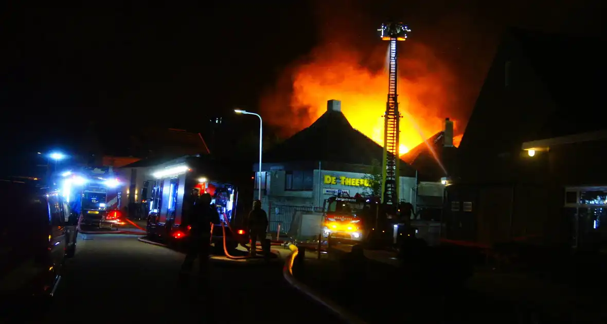 Explosies veroorzaken chaos in de nacht