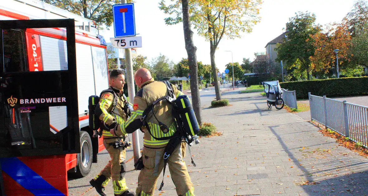 Brandweer ingezet bij basisschool