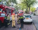 Straat afgesloten voor brandlucht