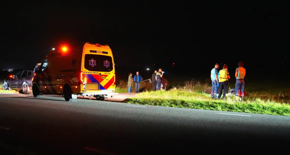 Traumateam ingezet voor een voertuig te water - Foto 1