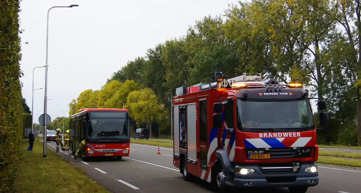 Spoedinzet voor mogelijke busbrand