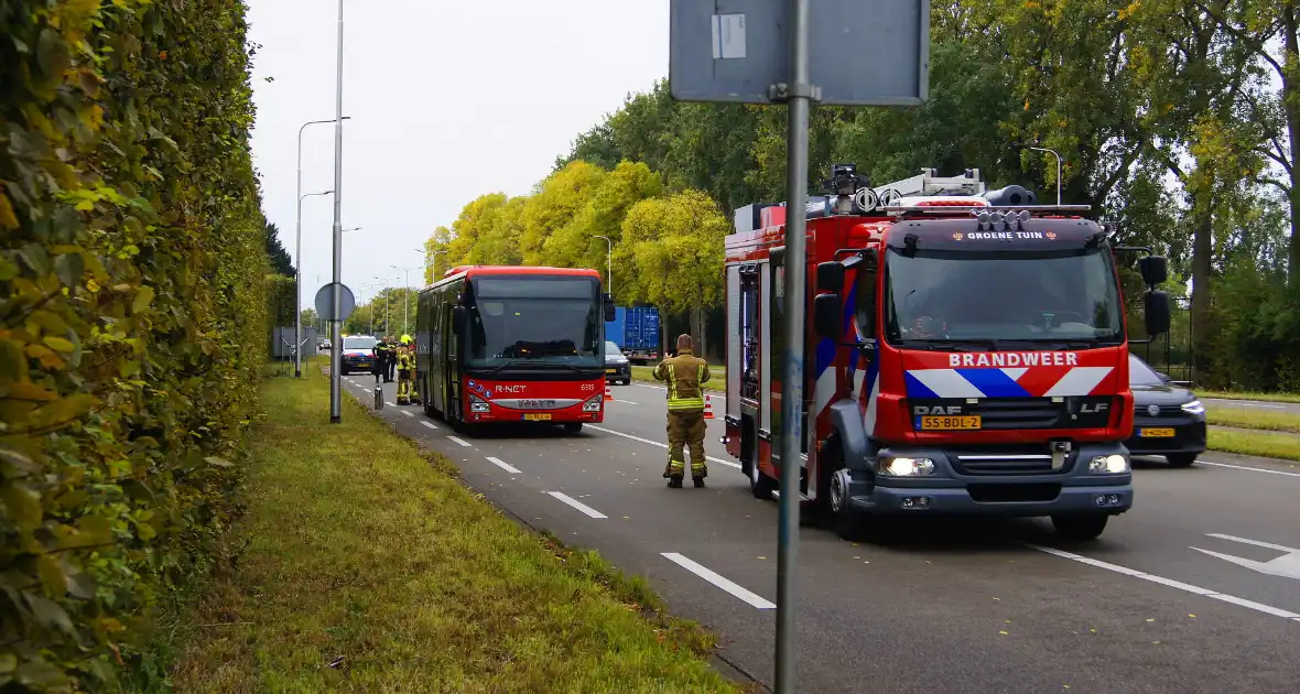 Spoedinzet voor mogelijke busbrand - Foto 2