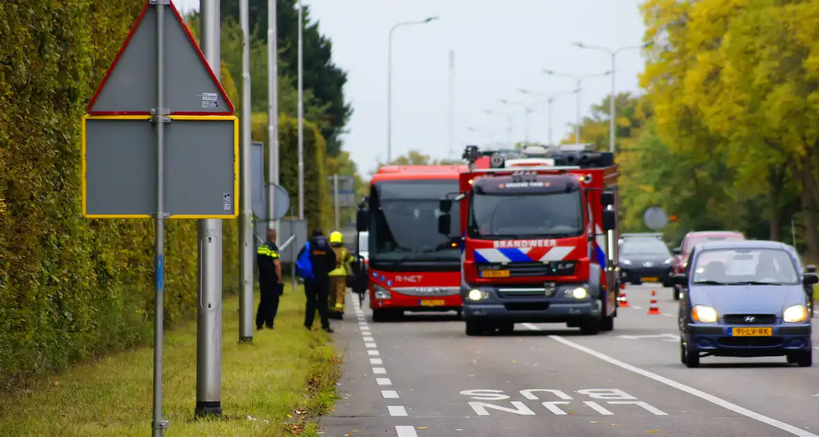 Spoedinzet voor mogelijke busbrand - Foto 4