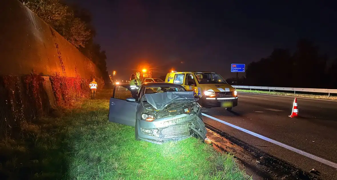 Kopstaartaanrijding leidt tot aanhouding en gewonde