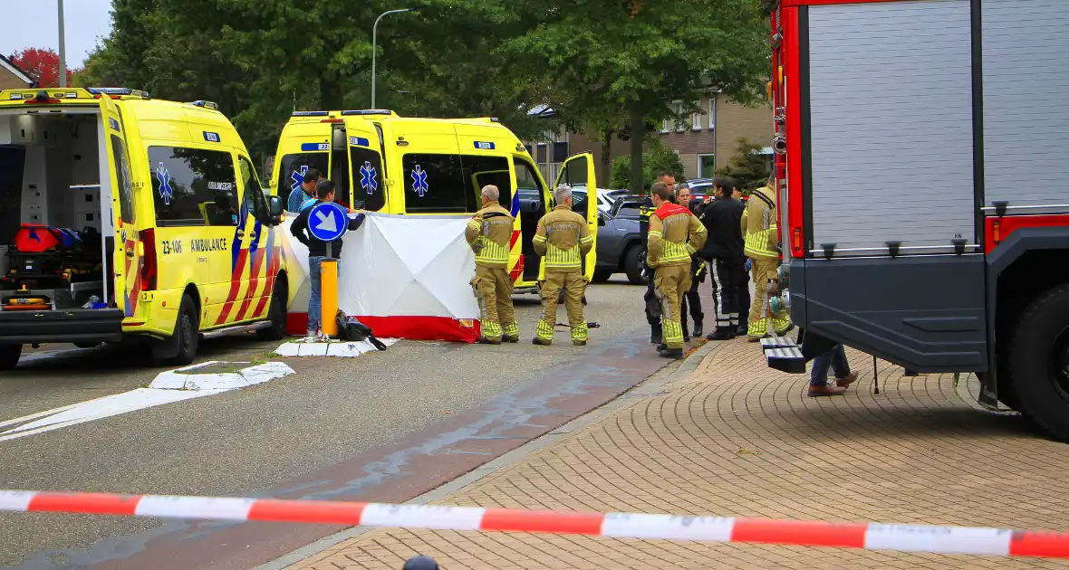 Ernstig ongeval met gewonde en inzet ambulance