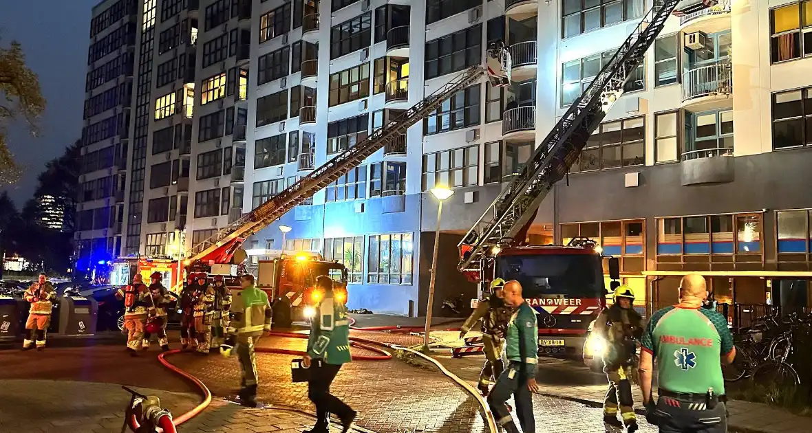 woningbrand snel geblust