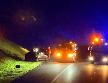 Auto tolte op snelweg zonder gewonden
