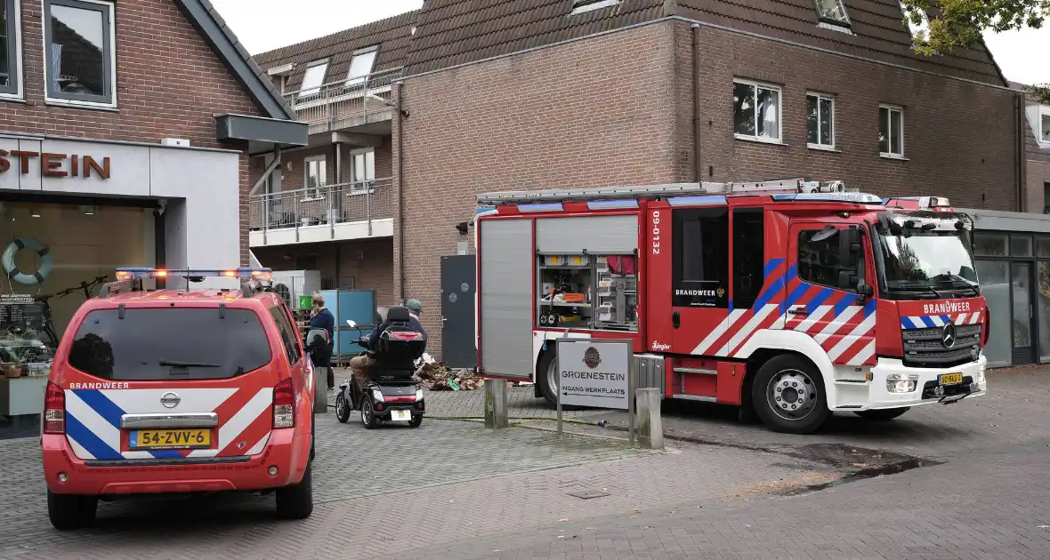 Brand in winkel leidt tot ontruiming - Foto 1