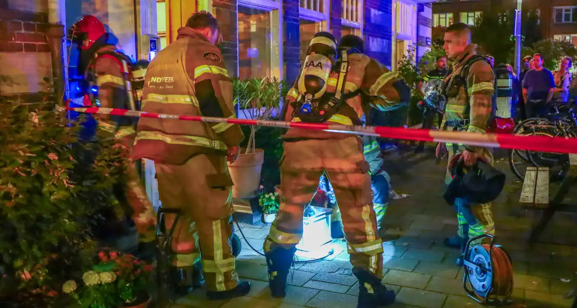 Woningbrand leidt tot rookinhalatie en snelle brandweeractie
