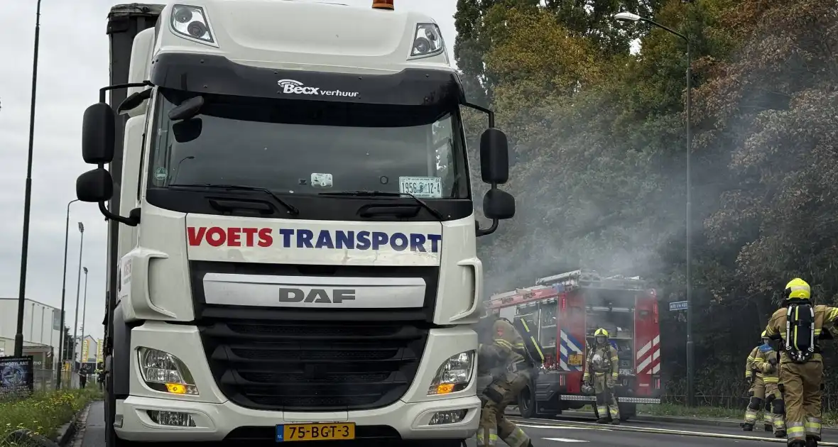 Vrachtwagenchauffeur ontdekt brand - Foto 5
