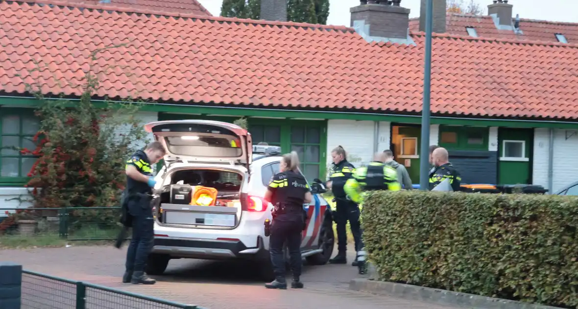 Persoon aangehouden bij incident in woning