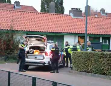 Persoon aangehouden bij incident in woning