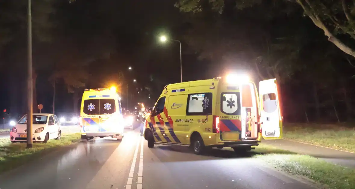 Zwaargewonde bij aanrijding in Laren