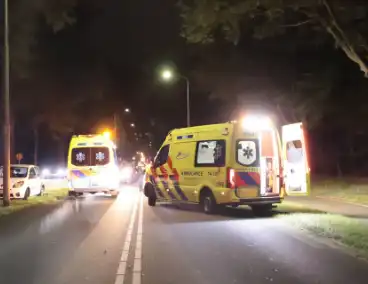 Zwaargewonde bij aanrijding in Laren