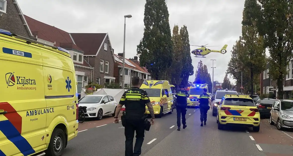 Gewonde en aanhouding na melding steekpartij